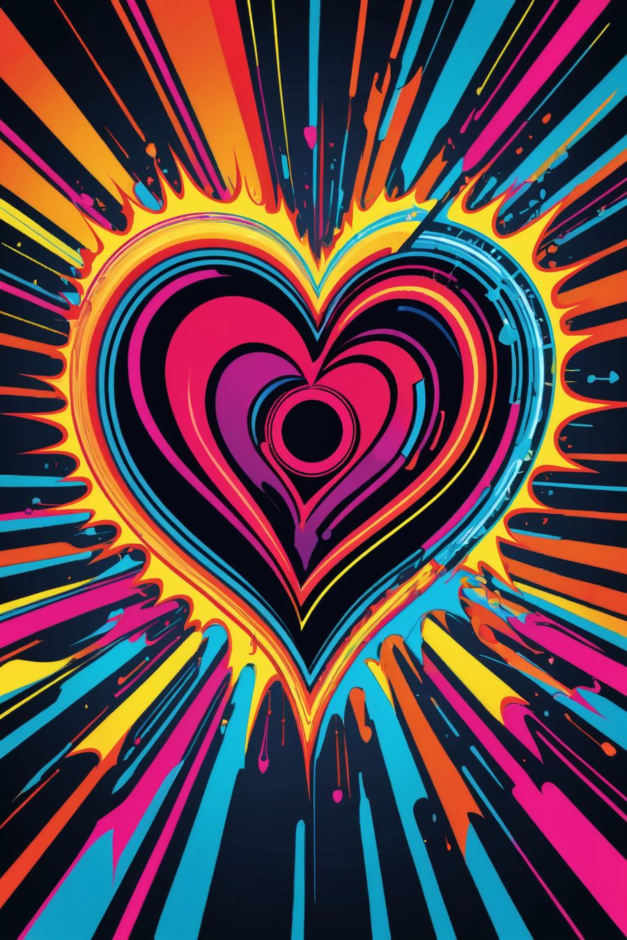 In a captivating and emotive scene, the picture features an inflamed passion heart, vividly illustrating intense emotion and fiery passion. The artwork focuses on the heart as the central element, rendered with dynamic and dramatic visual effects.