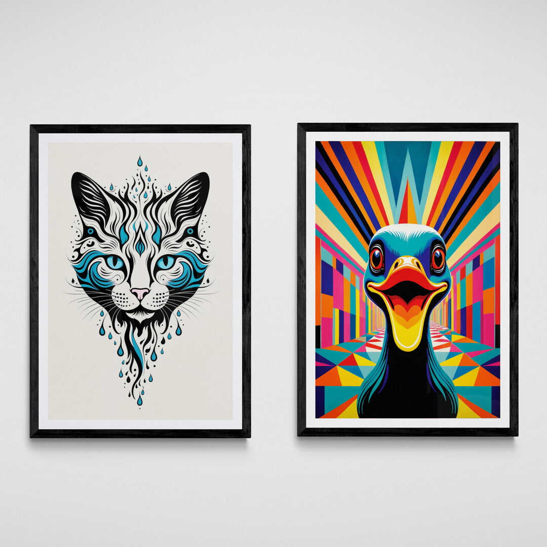 Animals Wall Art Poster