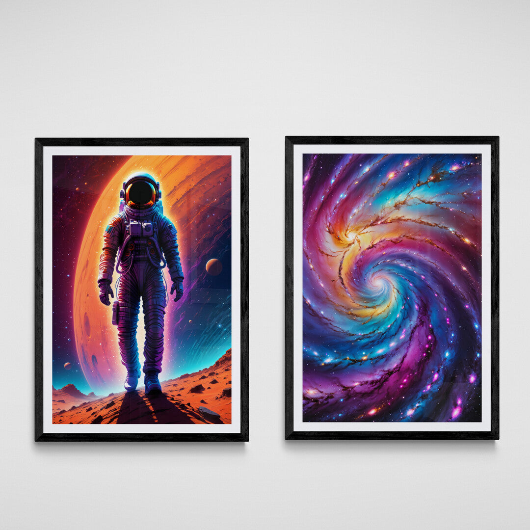 Cosmic and Sci-Fi Wall Art Poster