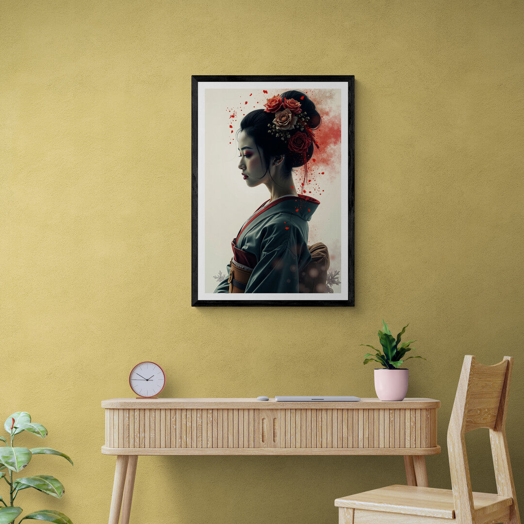 Shop online for art prints like Echoes of Tradition, a graceful design for enhancing any living space