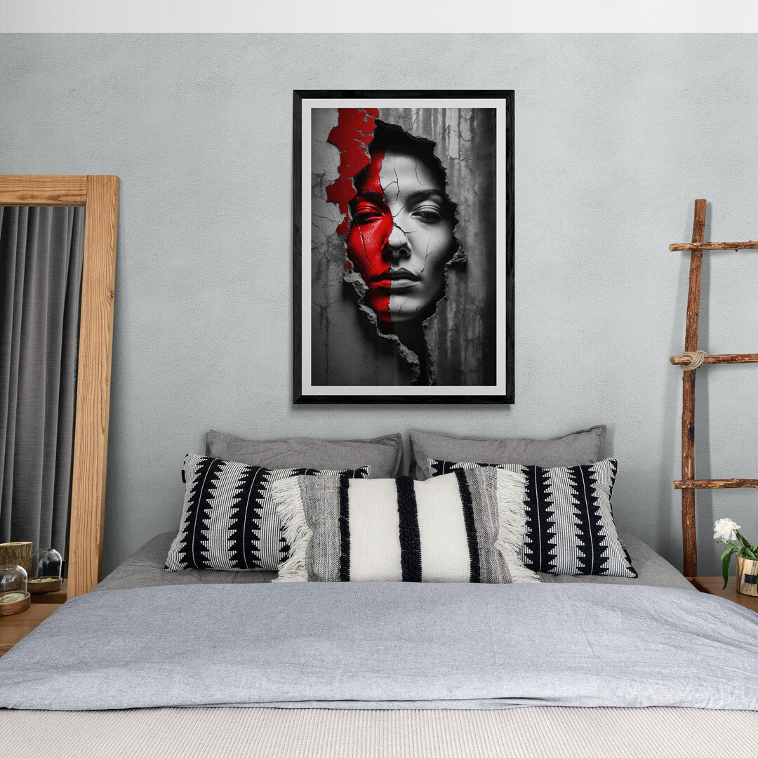 Premium poster of Shattered Silence, perfect for modern Wall Art and home décor